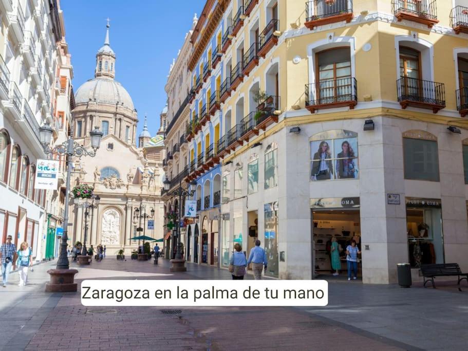 Moderno Apartamento En Casco Historico + Desayuno! Zaragoza Bagian luar foto