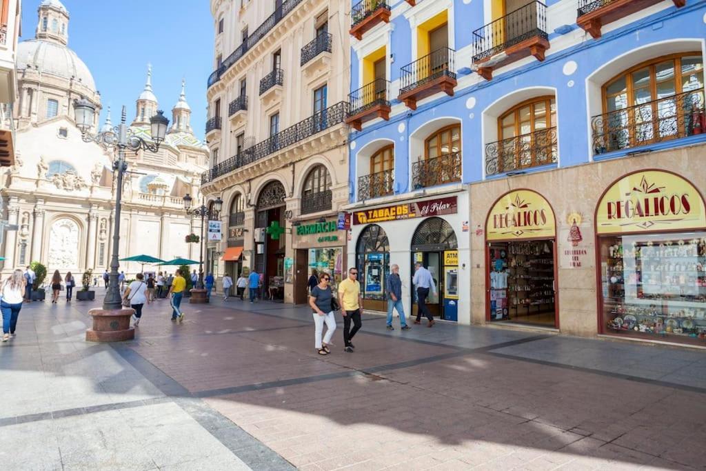 Moderno Apartamento En Casco Historico + Desayuno! Zaragoza Bagian luar foto